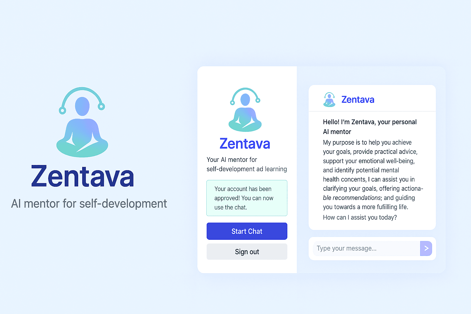Zentava App Screenshot